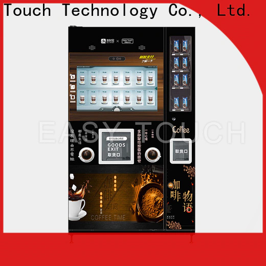 Easy Touch custom coffee vending machine manufacturer for wholesale