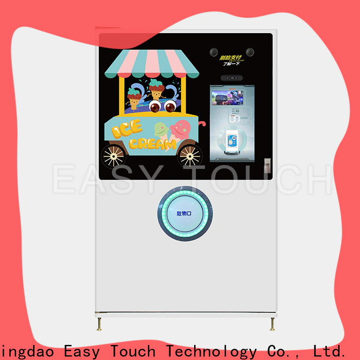 Easy Touch ice cream vending machine one-stop services for wholesale
