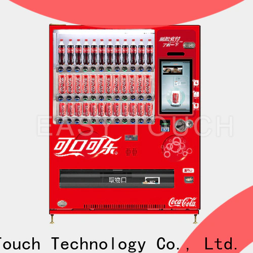 Easy Touch innovative coke vending machine one-stop services for wholesale