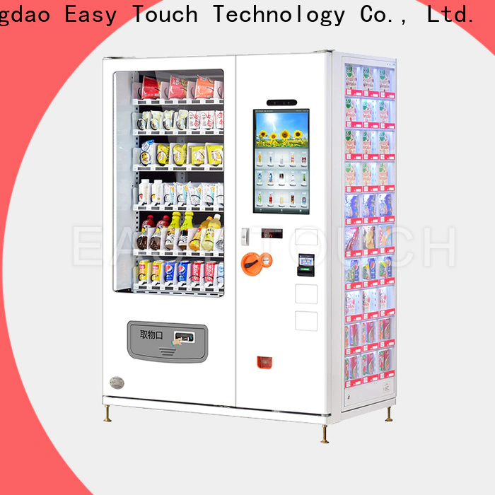 Easy Touch combo vending machine supplier for wholesale
