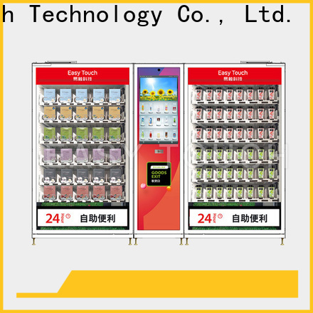 Easy Touch combo vending machines one-stop services for wholesale