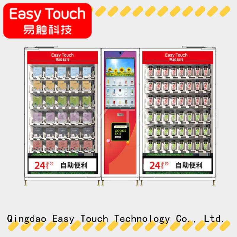 Easy Touch 100% quality combo vending machines one-stop services for wholesale