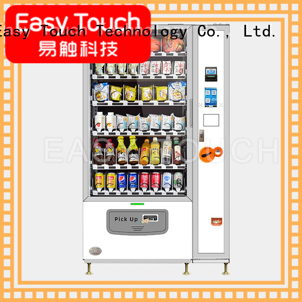 Easy Touch innovative food vending machine one-stop services for wholesale