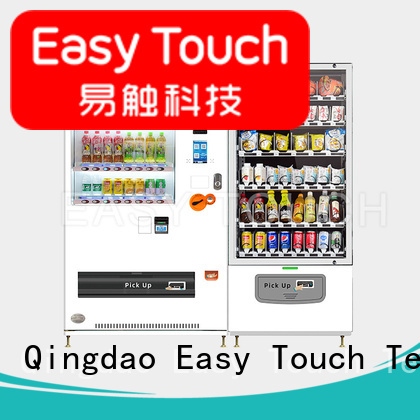 Easy Touch innovative combo vending machines one-stop services for wholesale