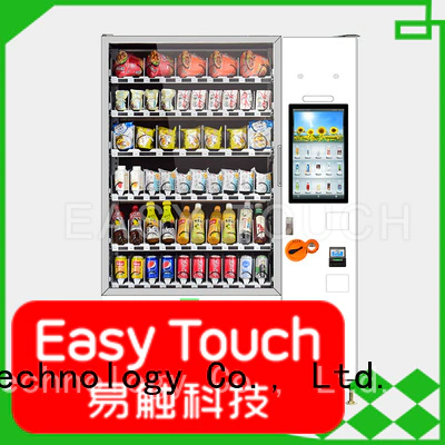 Easy Touch innovative salad vending machine one-stop services for wholesale